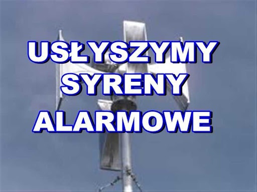 Włączenie syren alarmowych