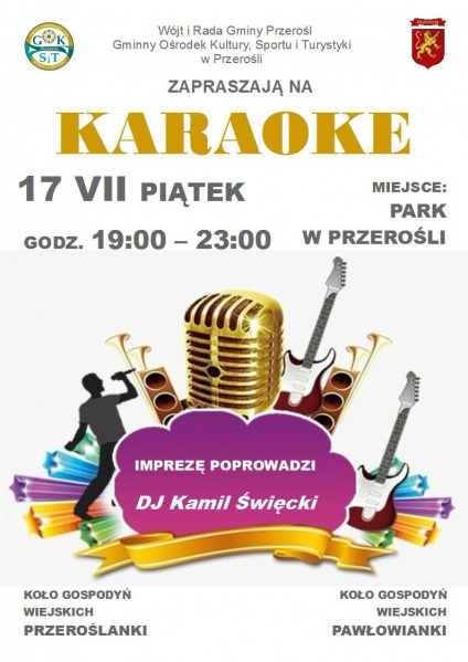 Karaoke w parku