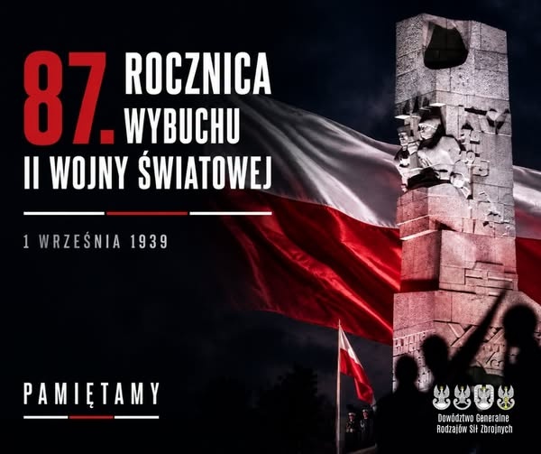 87 rocznica wybuchu II Wojny Światowej