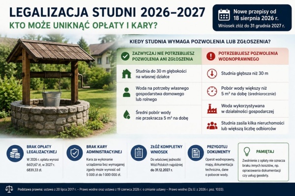 Legalizacja studni